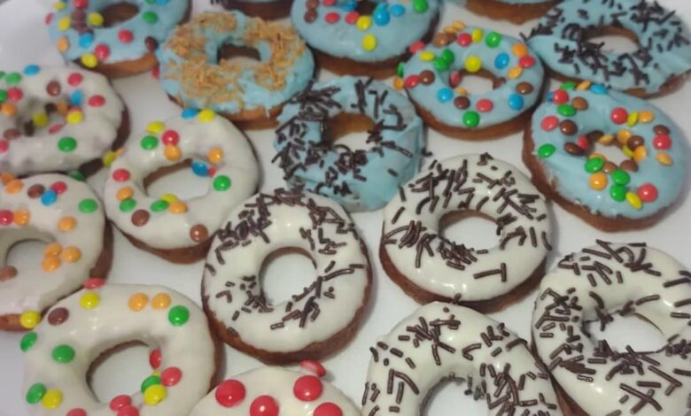 Receita De Donuts Americano Recheado Caseiro