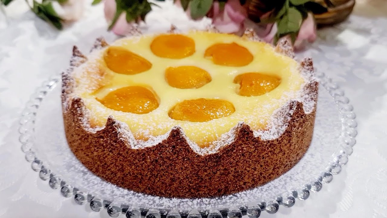 Surpreenda Sua Família Essa Deliciosa Torta De Pêssegos Em Caldas