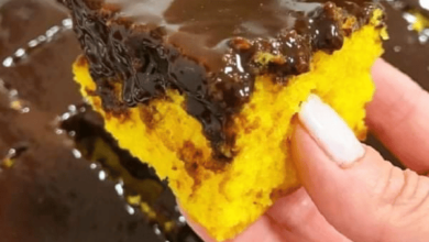 Bolo De Cenoura Com Cobertura De Chocolate Da Vovó