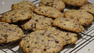 Cookies Sem Glúten Com Gotas De Chocolate