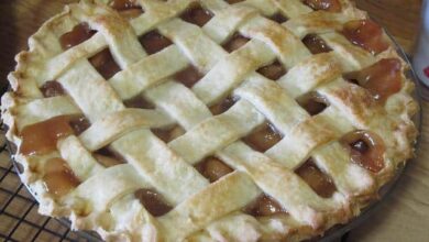 Deliciosa Torta De Maçã Tipo Americana