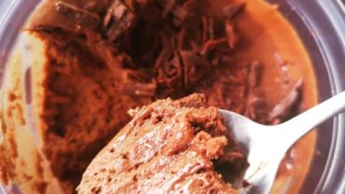 Mousse De Chocolate Com Apenas Três Ingredientes