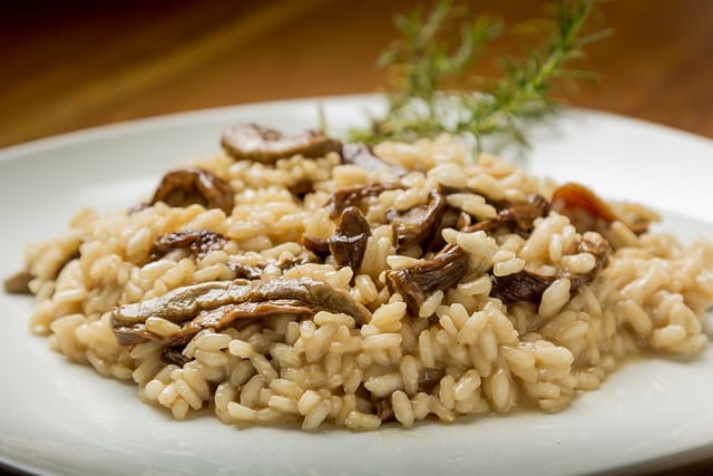 Receita De Risoto De Mix De Cogumelos