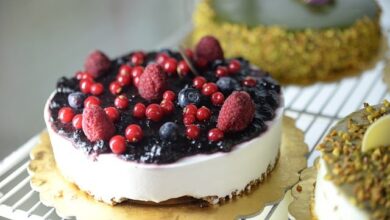 Torta De Chocolate Branco Com Baunilha