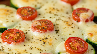 Receita De Pizza De Abobrinha Muito Fácil