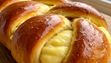 Rosca Doce Trançada Tradicional Simples