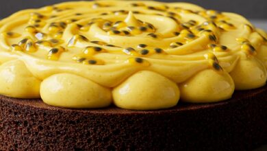 Torta Mousse De Maracujá E Chocolate