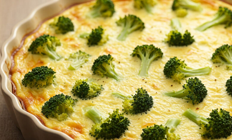 Receita De Quiche De Brócolis Super Fácil