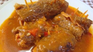 Como Fazer Bife A Rolê Com Bacon E Cenoura