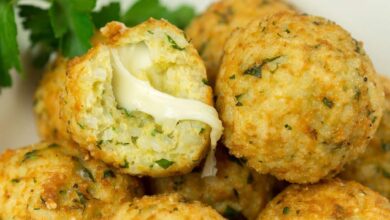 Aproveite Sobras De Arroz E Faça Bolinho Recheado