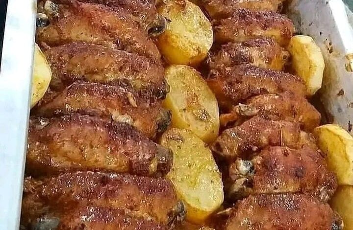 Asinha De Frango Assada No Forno Com Batata