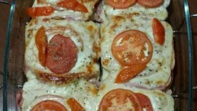 Bauru De Forno Com Pão De Forma Para O Lanche Da Tarde