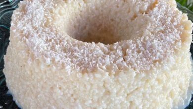 Bolo De Tapioca Cremoso Sem Forno E Sem Fogão