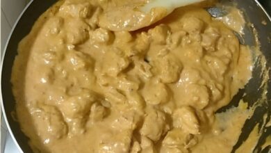 Strogonoff De Frango Simples e Cremoso Com Batata