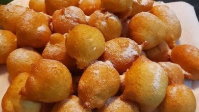 Bolinho de Chuva Com Doce de Leite