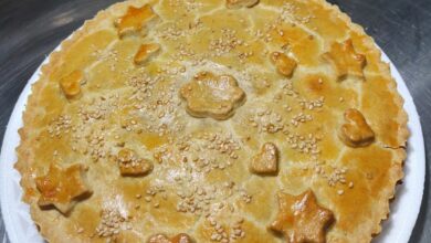 Torta De Frango Com Massa Podre Tipo Empadão