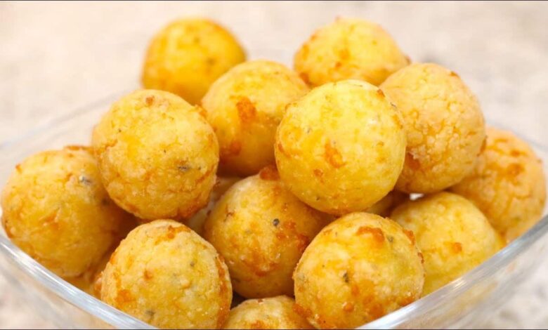 Bolinha De Queijo Sem Massa Super Fácil e Deliciosa