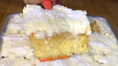 Bolo Gelado de Abacaxi Delicioso Cremoso e Super Fácil De Fazer