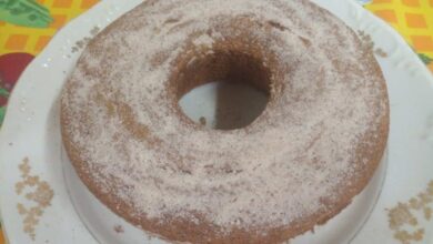 Bolo Integral de Maçã com Banana Fácil Rápido e Delicioso