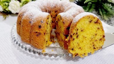 Bolo Formigueiro de Mexerica Com Casca Perfeito Para o Café