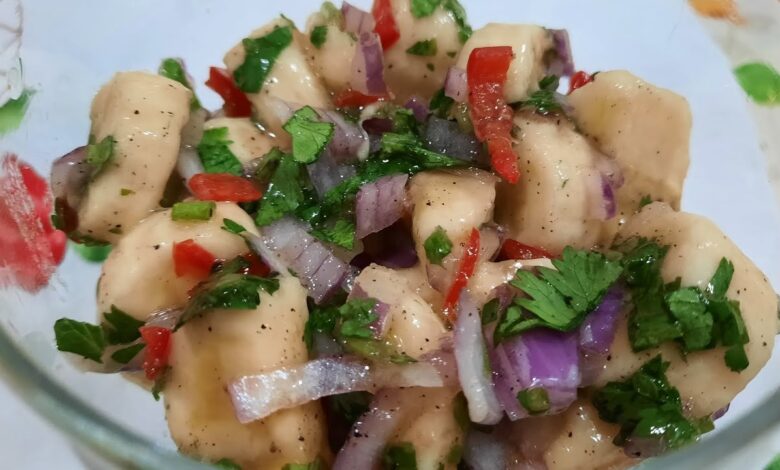 Aprenda a Fazer um Delicioso Ceviche de Banana