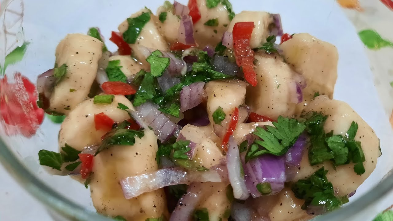 Aprenda A Fazer Um Delicioso Ceviche De Banana