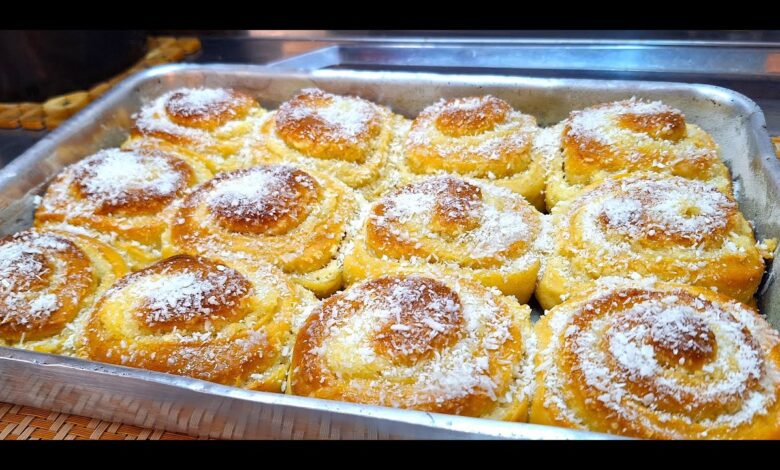 Fatia Húngara: Um Pão Doce Recheado Que Dá Água na Boca Só de Olhar