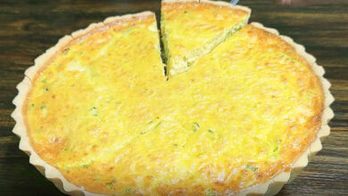 Receita de Quiche de Alho Poró Com Massa Sem Glúten e Sem Leite