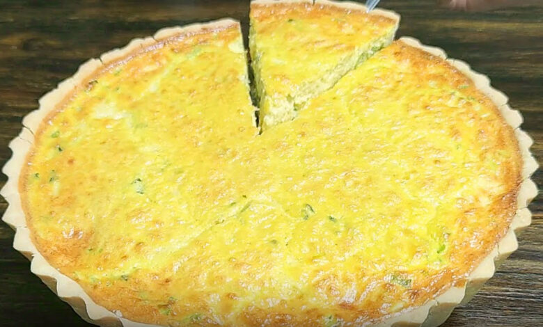 Receita de Quiche de Alho Poró Com Massa Sem Glúten e Sem Leite