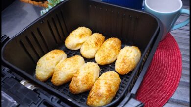 Surpreenda Toda Sua Família Com Esses Pãezinhos de Tapioca Feitos Na Airfryer