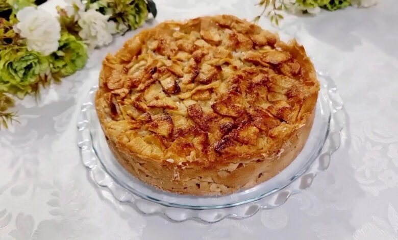 Você Nunca Viu Uma Receita de Torta de Maçã Tão Fácil Quanto Essa