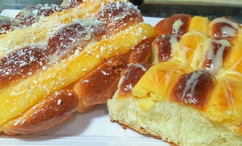 Aprenda a Fazer Pão Doce Caseiro com Creme De Confeiteiro Melhor que de Padaria