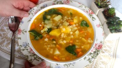 Sopa de Legumes Deliciosa Para Aquecer Nas Noites Frias