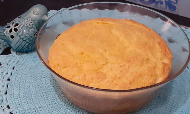 Suflê de Milho com Queijo Muito Cremoso Fácil e Rápido de dar Água na Boca