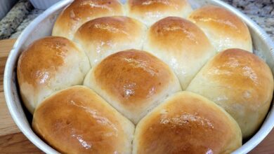 Pãozinho Doce Fácil de Fazer e Cresce Muito Ótimo Para Seu Café da Tarde